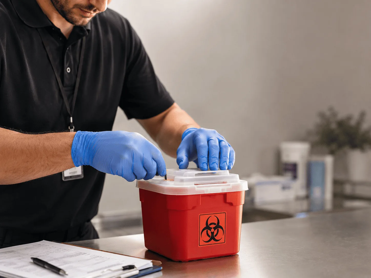 Why choose Sharps Waste Disposal in Colfax, ND